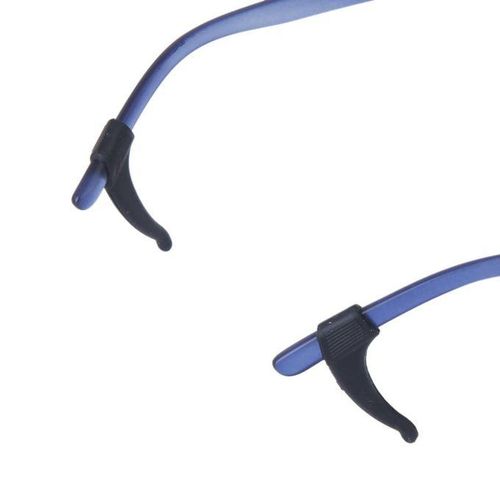Black Silicone Temple Hook Glasses Spectacle Frame Holder Anti Slip