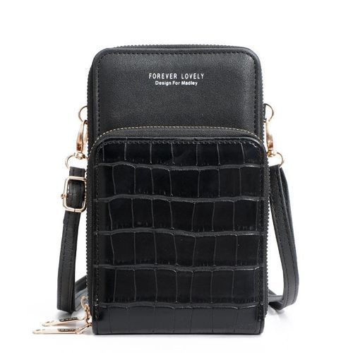 New Women Wallets PU Leather Shoulder Bag Female Large Capacity Crossbody Bags Girls Multi-functional Handbag Phone Purse