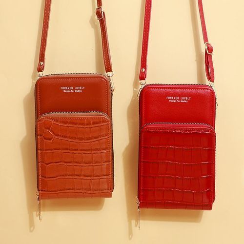 New Women Wallets PU Leather Shoulder Bag Female Large Capacity Crossbody Bags Girls Multi-functional Handbag Phone Purse