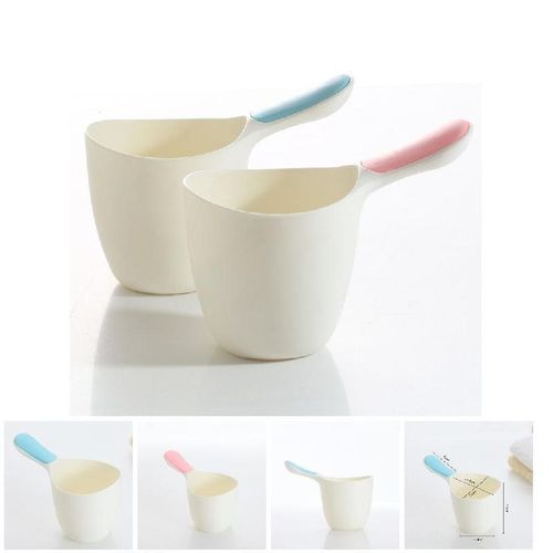 Baby Child Wash Hair Shampoo Rinse Cup Thick Bath Water Ladle Scoop for Kids New NO5284