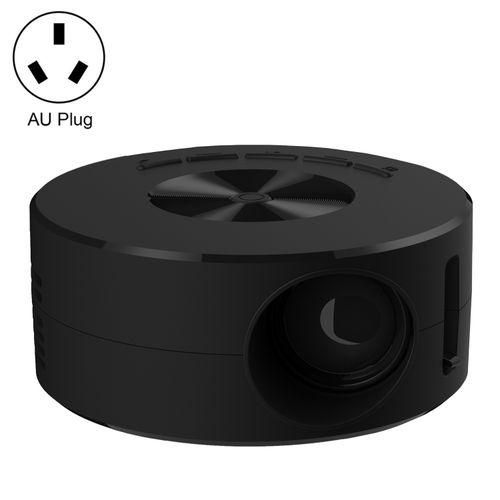 T200 1500LM 1920x1080P LED Mini Projector, AU PlugBlack