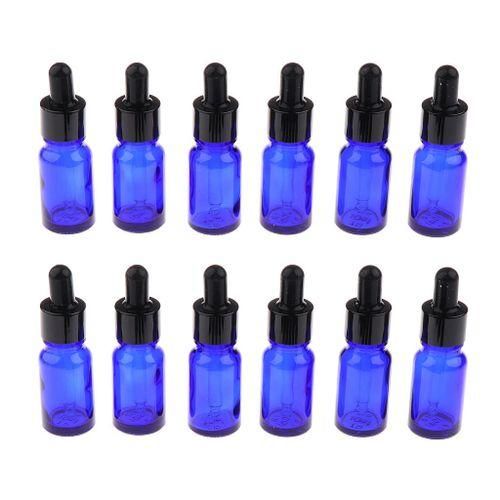 24Pcs Glass Bottle With Eye Dropper For Essential Oils Chemistry Lab