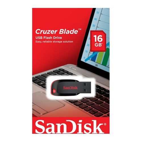Sandisk Cruze Blade 16GB - Black