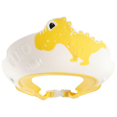 Shower Cap Shower Bathing Protection Cute Adjustable Waterproof Visor Hat,Yellow NO5306