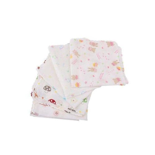 5 Pieces Kids Infant Toddler Baby Girls Bpys Handk