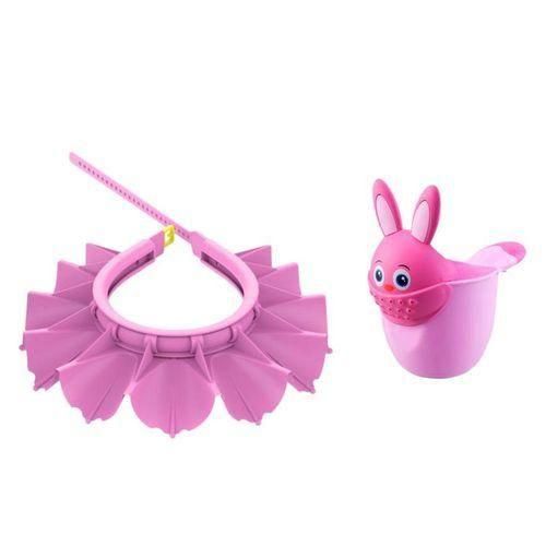 Newborn Child Shower Shampoo Cup Shampoo Cap Cartoon Bath