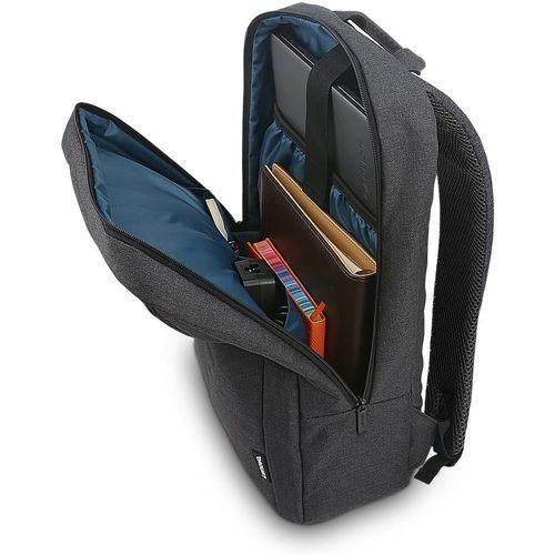 Lenovo B210 Laptop Backpack, Fit For 15.6-Inch Laptop, Durable, Water-repellent Fabric - Grey/Black