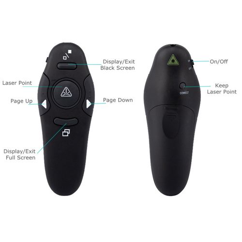 2.4GHz Wireless USB Powerpoint Presentation PPT