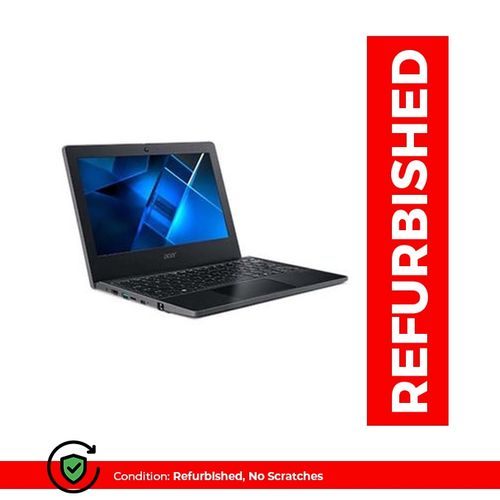 Acer Travelmate.4GB RAM 128GB SSD, 12Inches - Black(Refurbished)