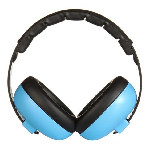 Noise Reduction Safety Ear Muffs Green Pink Blue Colors Optional Hearing Protectors for Toddlers Children & Adults,Blue NO5241