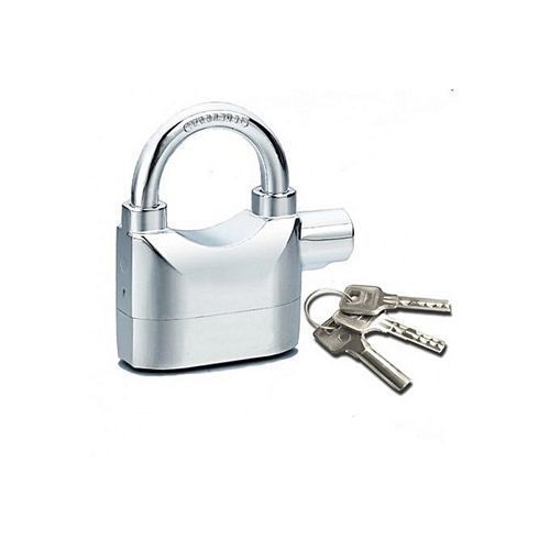 Kinbar Siren 110db Alarm Padlock -Zinc Alloy