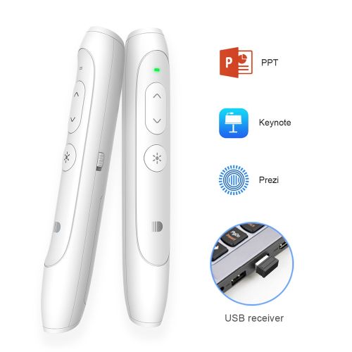 Wireless Presenter Pen USB  2.4GHz Remote Control Power