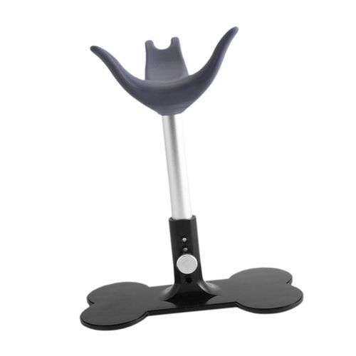 Fixed Dog Seat Adjustable Pet Bench For Pet Grooming Grey