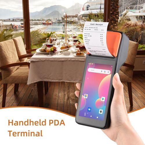 Handheld 3G POS Receipt Printer Android 8.1 1D2D Barcode