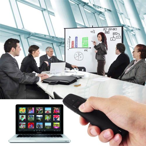Wireless Presenter With Laser Pointer Red Light