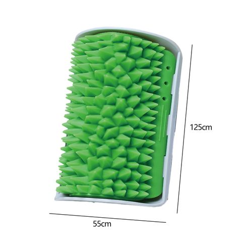 3 Cats Self Groomer Kitten Pet  Hair Removal Green
