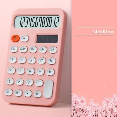 Standard Calculator  Easy To Press Anti Slip Pink