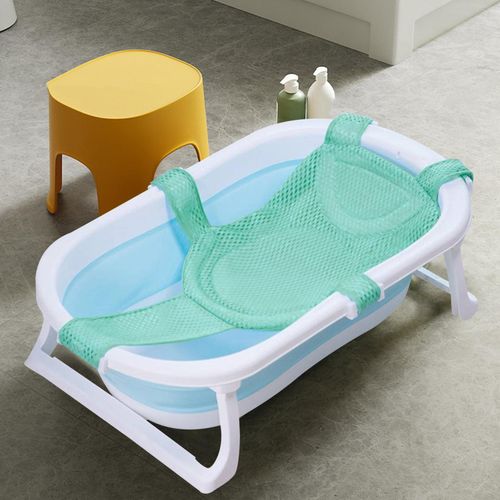 Newborn Bathtub Mat Floating Pad Nonslip Green