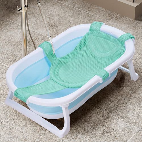 Newborn Bathtub Mat Floating Pad Nonslip Green