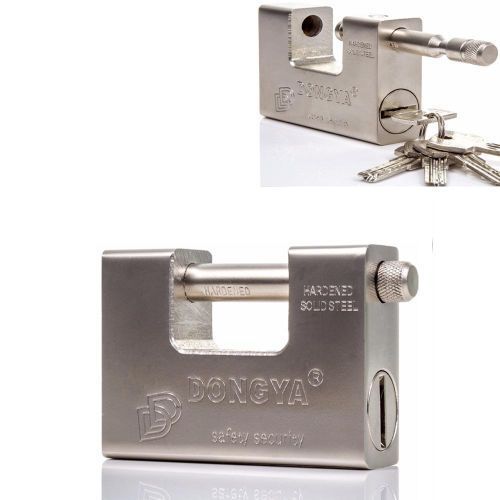 Dongya Burglar's Enemy Security Padlock - Silver
