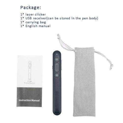 2021 Wireless Laser Pointer 2.4GHz Wireless PPT Flip Pen