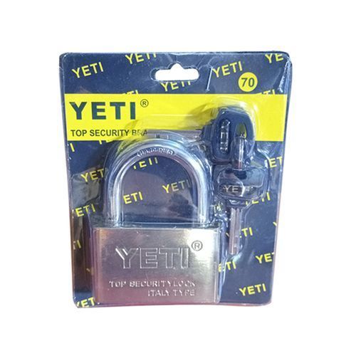 Yeti Top Security Padlock - Silver