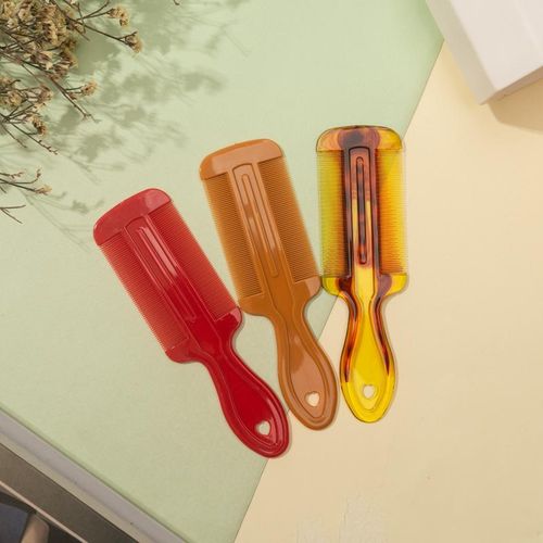 Old style comb to remove comb, straight hair, ultra dense teeth, fine teeth, dense teeth, lice, scratching head, children's eggs