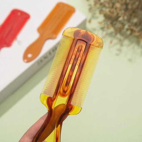 Old style comb to remove comb, straight hair, ultra dense teeth, fine teeth, dense teeth, lice, scratching head, children's eggs