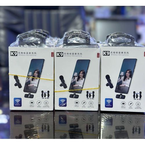 K9 Wireless Microphone- Black