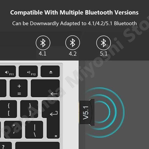 USB Bluetooth BT 5.1 Adapter Receiver