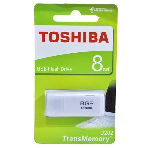 Toshiba Flash Disk, 8GB - White