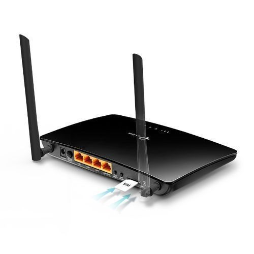 TP Link TL-MR6400 300Mbps 4G LTE Router With Sim Card Slot - Black