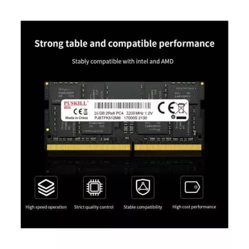 8GB DDR4L Speed 3200MHz Laptop Memory PC4L Laptop Ram Chip