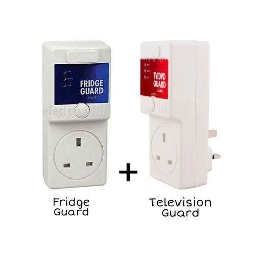 Sollatek TV Guard And Fridge Guard Voltage Protection-White