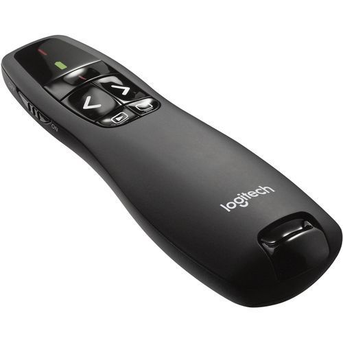 Logitech Wireless Presenter R400 Presentation Wireless Presenter with Laser Pointer - Black