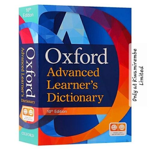 Oxford Advanced Learners Dictionary 10th Edition Navy Blue - Multicolour
