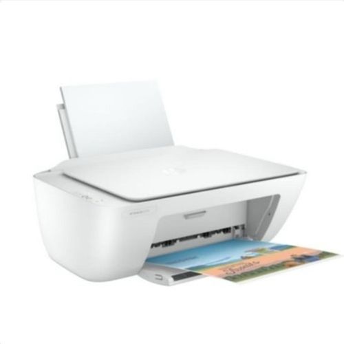Genuine Colour DeskJet 2320 All-in-One Printer Copy, Scan,Print +2 starter catridges black and white plus afree USB printer cable - White