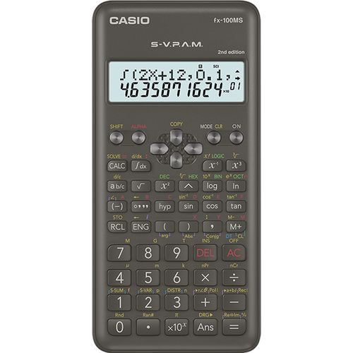 Casio fx-100 MS Calculator - Black