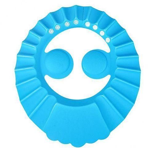 2xAdjustable Baby Shower Cap Ear Cover Bath Hat Wash Hair