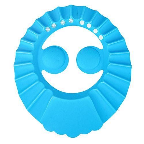 2xAdjustable Baby Shower Cap Ear Cover Bath Hat Wash Hair