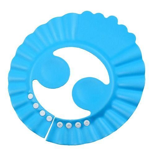 2xAdjustable Baby Shower Cap Ear Cover Bath Hat Wash Hair