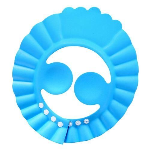 2xAdjustable Baby Shower Cap Ear Cover Bath Hat Wash Hair