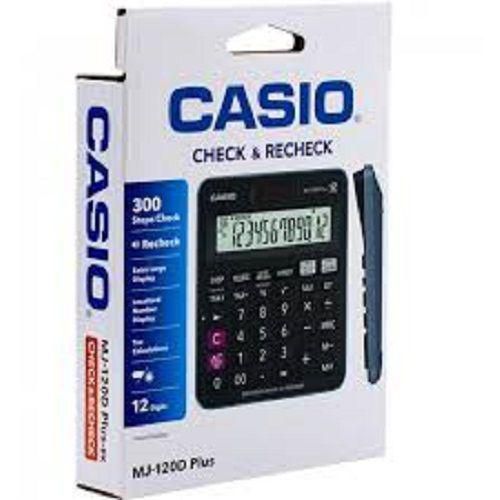 Casio MJ-120D Check and Correct Desktop Calculator - Black