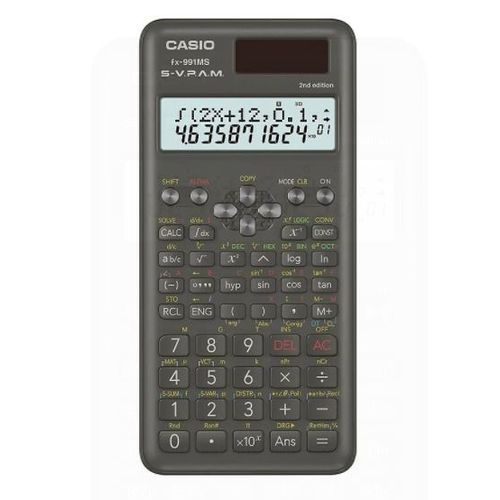 Casio FX-991MS Scientific Calculator - Black