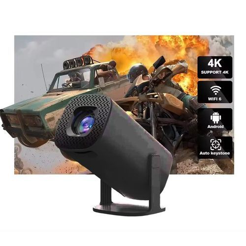 Hifinit Smart Projector Portable 4K Ultra Clear Android WiFi
