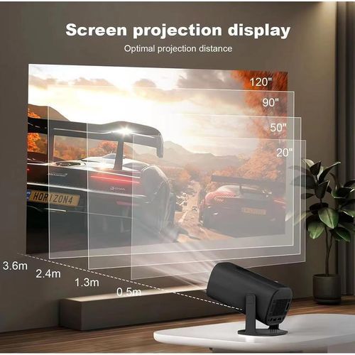 Hifinit Smart Projector Portable 4K Ultra Clear Android WiFi