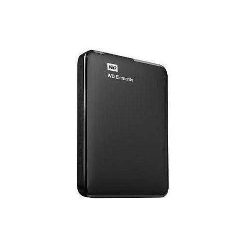 Western Digital External Hard Disk, 750GB Plus Free Hard Disk Bag - Black