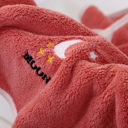 Kids' Towel Face Washing Kindergarten Household Boys and Girls Soft Absorbent Square Coral Fleece Face Towel Lint-Free Year by Year