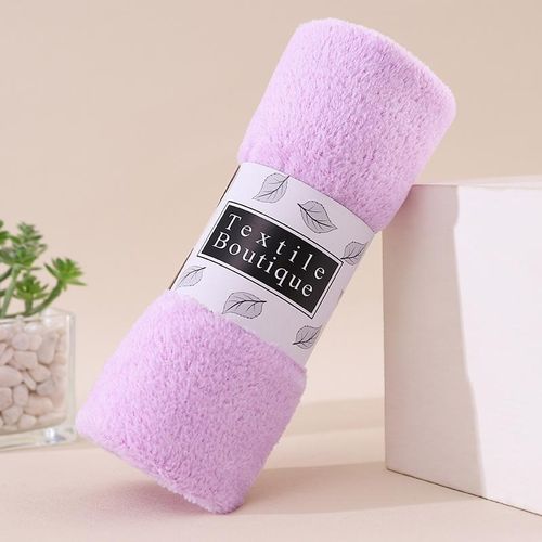 Daoqun Thickening Towel Household Soft Absorbent Lint-Free Children Face Towel Coral Fleece Adult Men and Women Bathing
