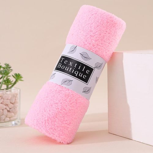Daoqun Thickening Towel Household Soft Absorbent Lint-Free Children Face Towel Coral Fleece Adult Men and Women Bathing